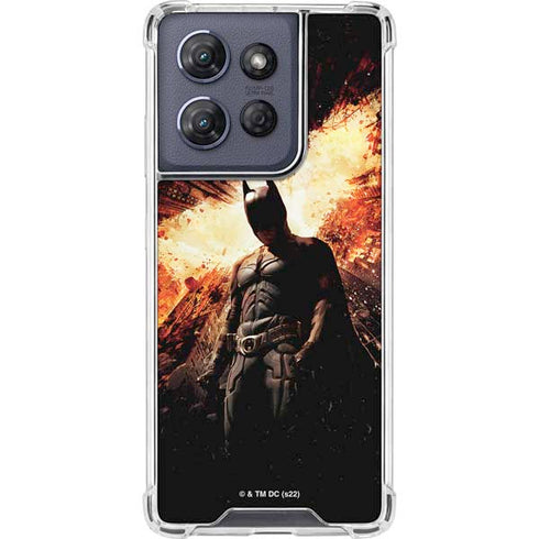 The Dark Knight Rises Movie Poster Moto G Play 5G (2025) Clear Case